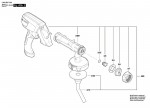 Bosch 3 603 B07 070 PFS 1000 Spray Pistol 230 V / GB Spare Parts PFS1000